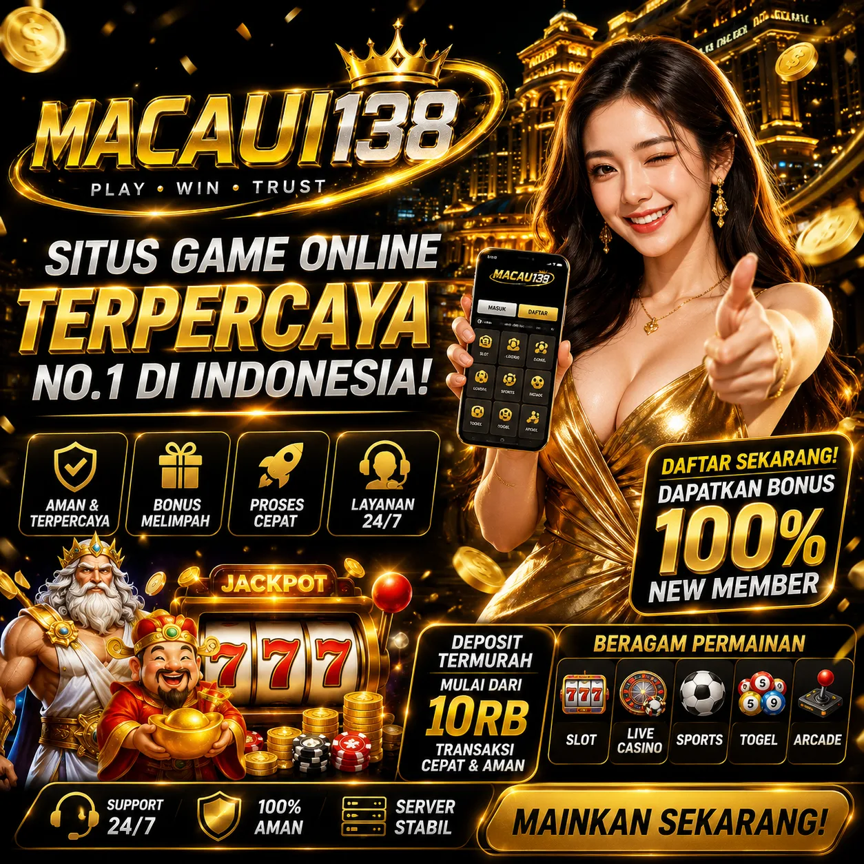 MACAU138 Banner
